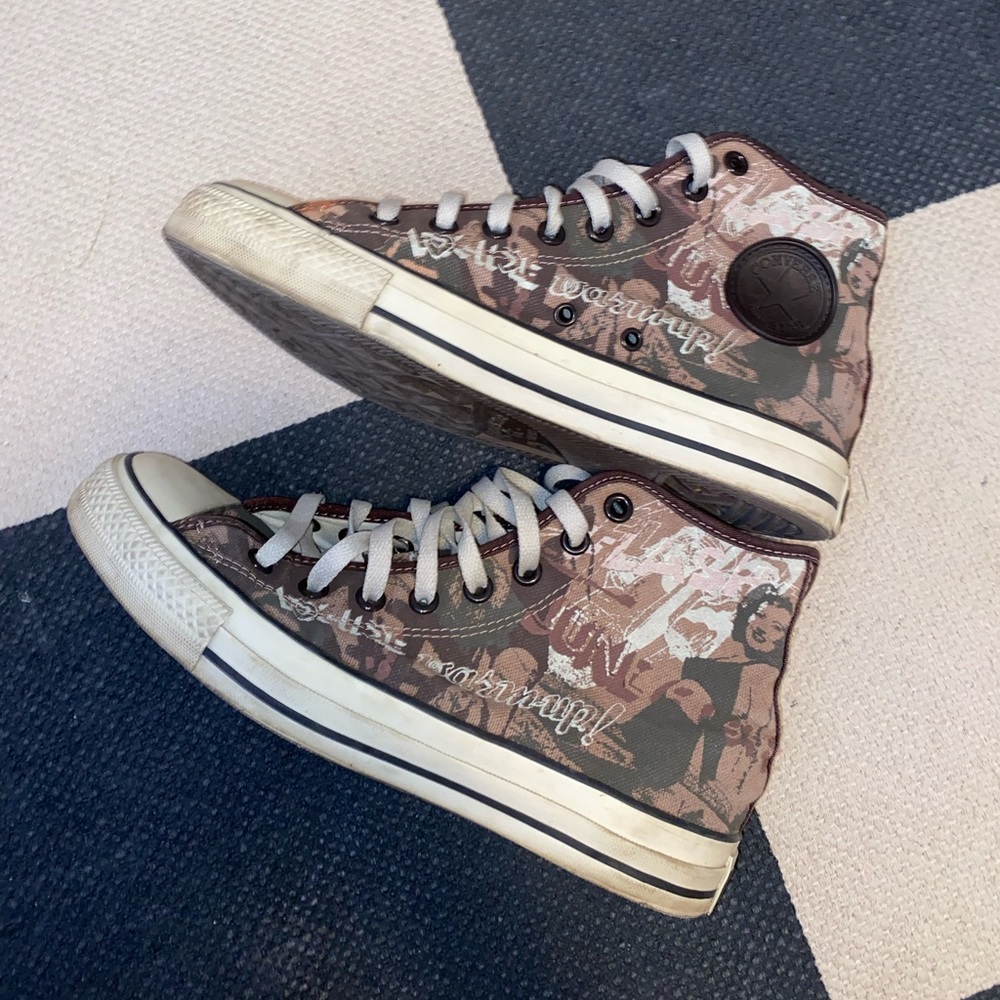 Vintage high top converse